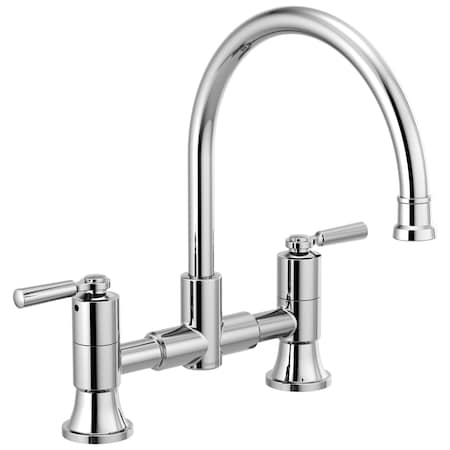 Peerless Westchester Two-Handle Bridge Kitchen Faucet P2923LF